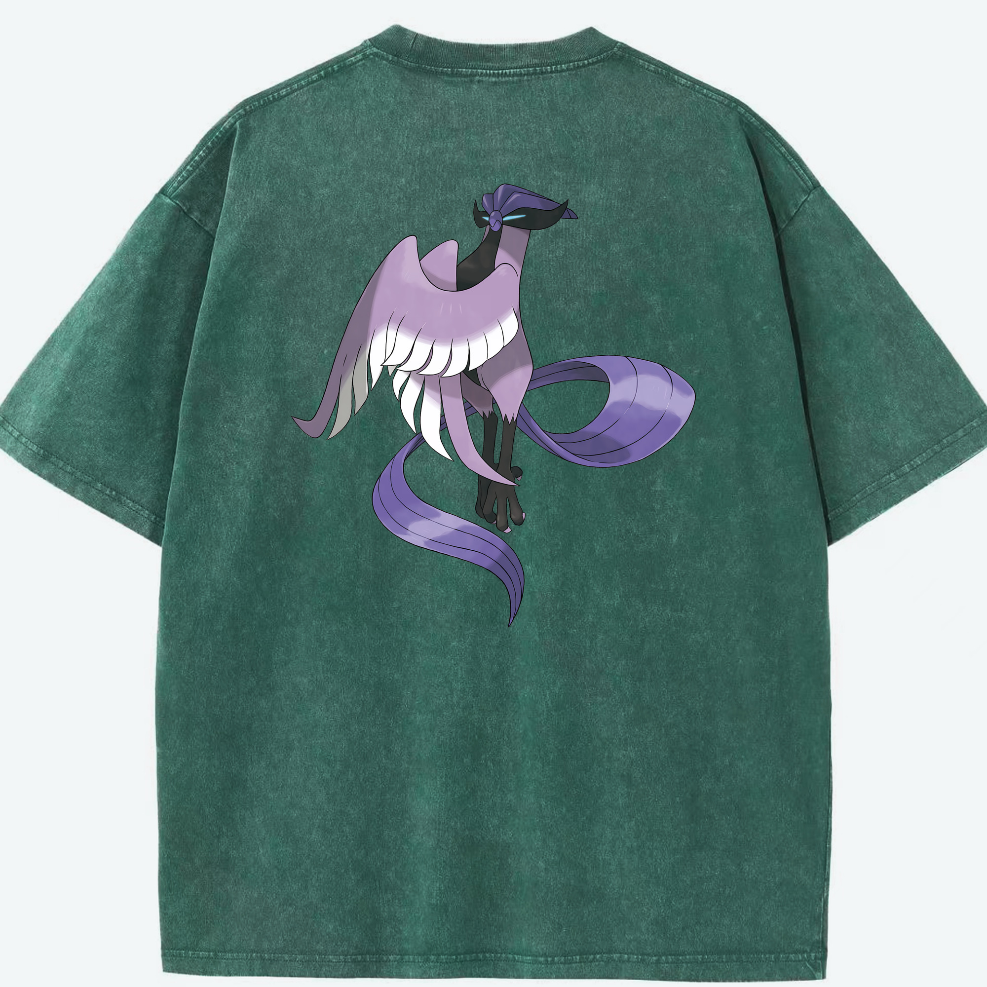 （画像用） ポケットモンスター Pokémon 綿100% ヴィンテージ風 半袖Tシャツ（背面プリント）